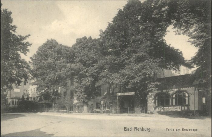 Bad Rehburg Kreuzwege Restaurant Mencke Hotel