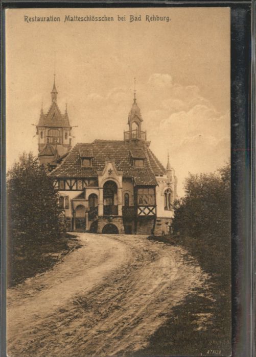 Bad Rehburg Restaurant Matteschlösschen