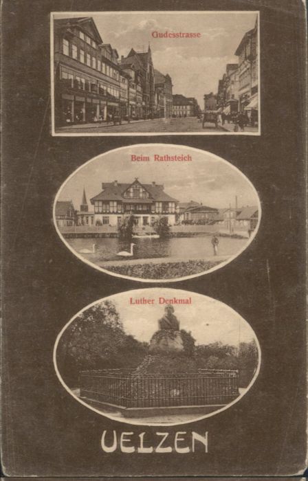 Uelzen Lueneburger Heide Uelzen Gudesstrasse Ratsteich Luther De