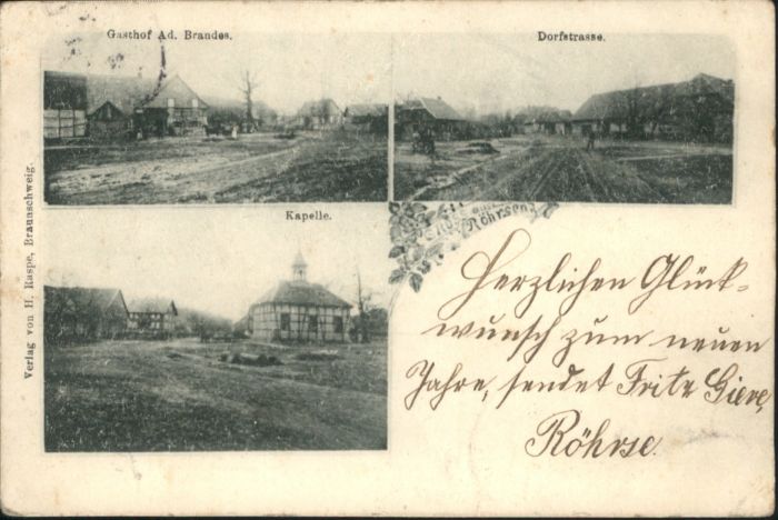 Roehrsen asthof Brandes Dorfstrasse Kapelle