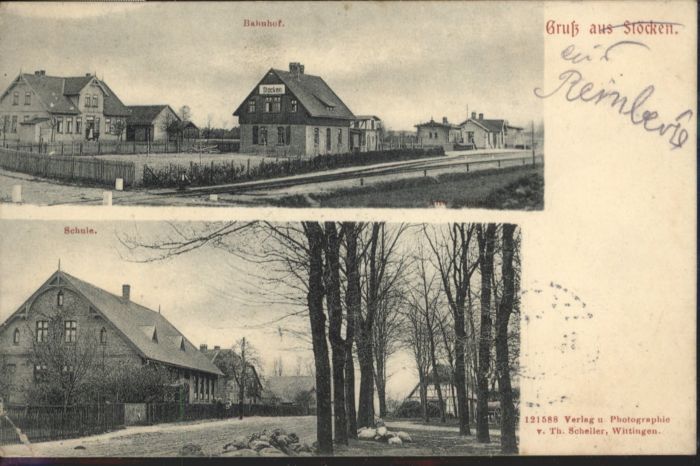 Stoecken Wittingen ahnhof Schule