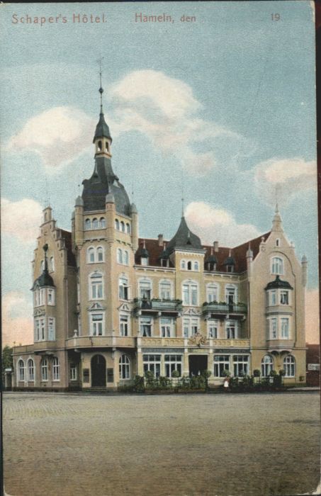 Hameln Weser Hameln Schapershotel