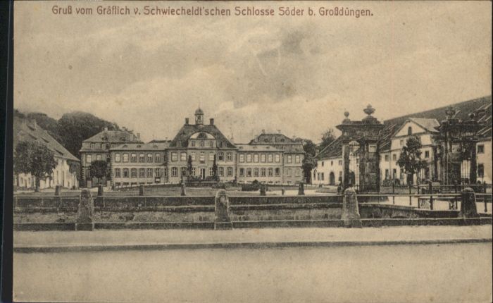 Gross Duengen chwiecheldtschen Schloss Söder *