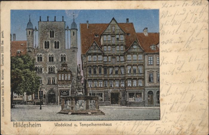 Hildesheim Wedekind Tempelherrenhaus