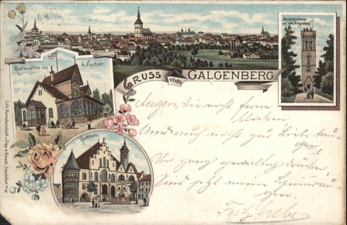 Hildesheim Galgenberg Aussichtsturm Restauration G