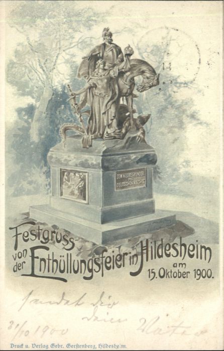 Hildesheim Enthüllungsfeier Denkmal