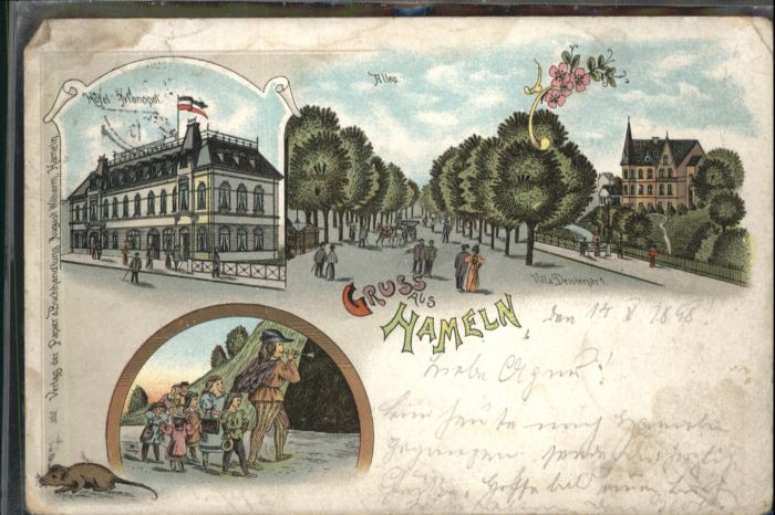 Hameln Weser Hameln Hotel Monopol Rattenfänger