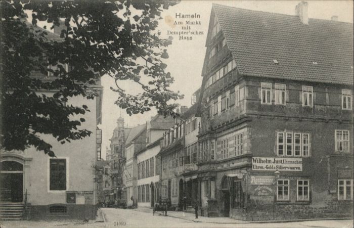 Hameln Weser Hameln Markt Demptersches Haus