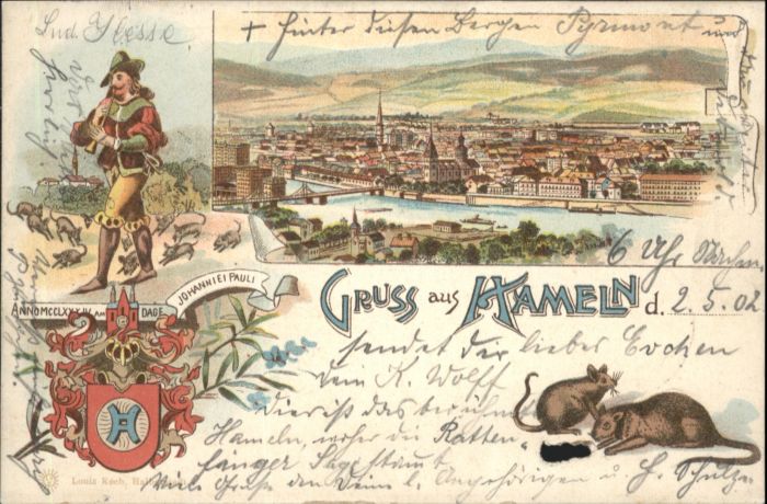 Hameln Weser Hameln Rattenfänger