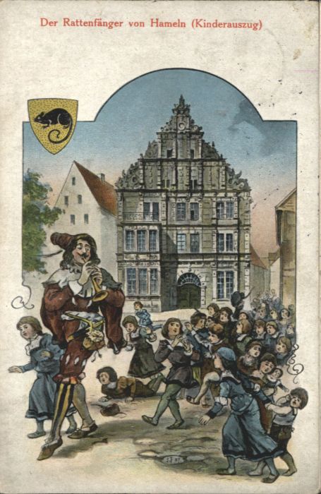Hameln Weser Hameln Rattenfänger Kinderauszug