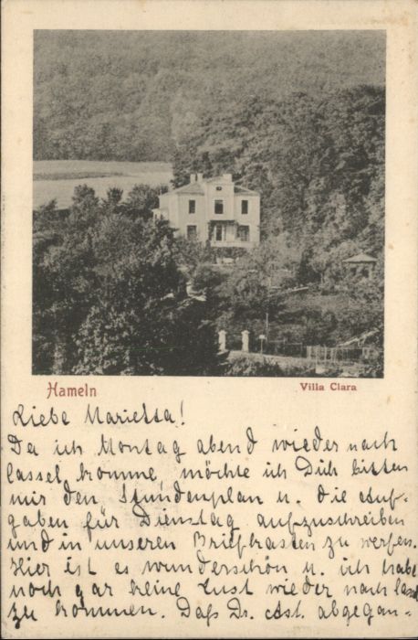 Hameln Weser Hameln Villa Clara