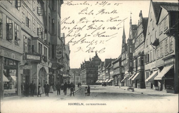 Hameln Weser Hameln Osterstrasse