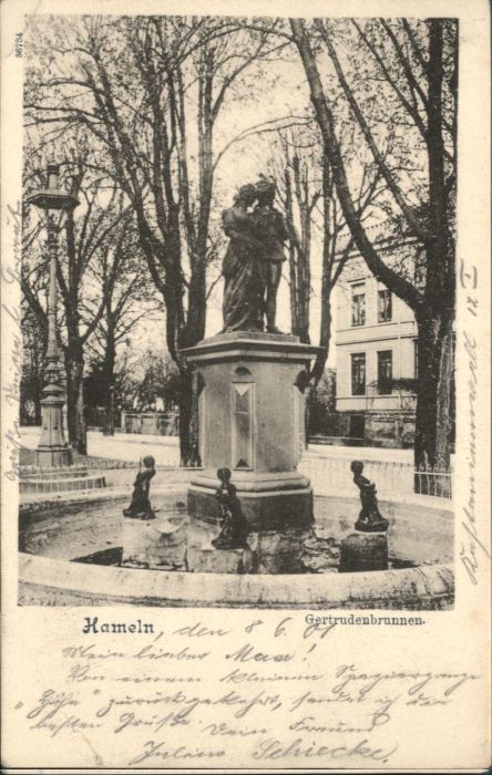 Hameln Weser Hameln Gertrudenbrunnen