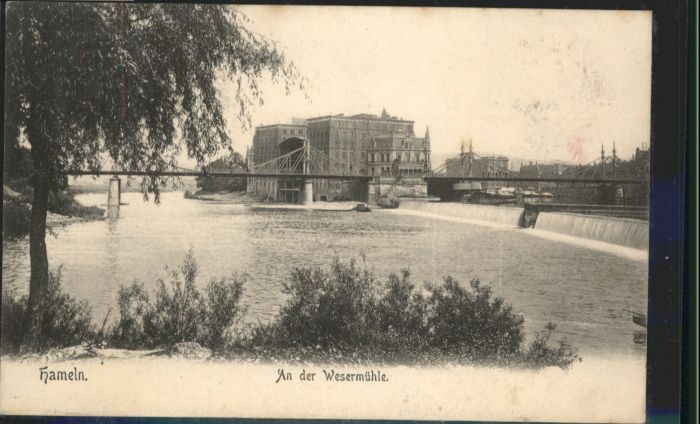 Hameln Weser Hameln Brücke