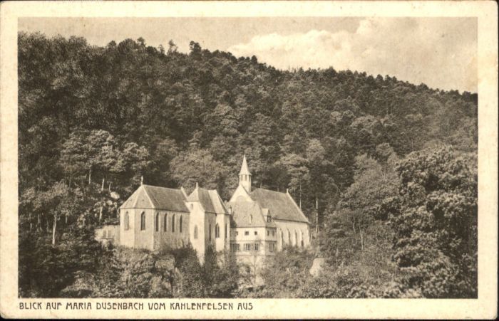 Ribeauville Haut Rhin Elsass Monastere Notre-Dame de Dusenbach