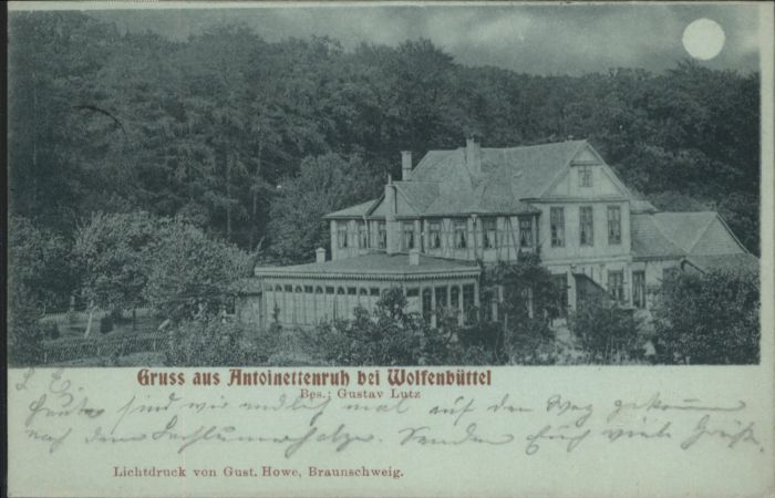 Wolfenbuettel ntoinettenruh Mondscheinkarte