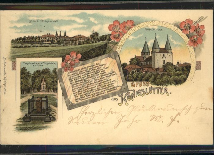 Koenigslutter irche Anstalt Gedicht Tetzeldenkmal