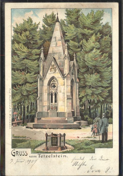 Schoeppenstedt Stempelabschlag] Tetzelstein