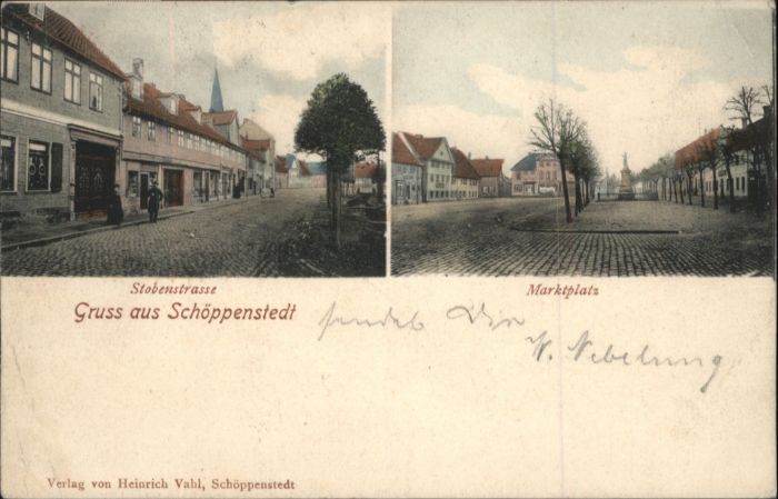 Schoeppenstedt tobenstrasse Marktplatz