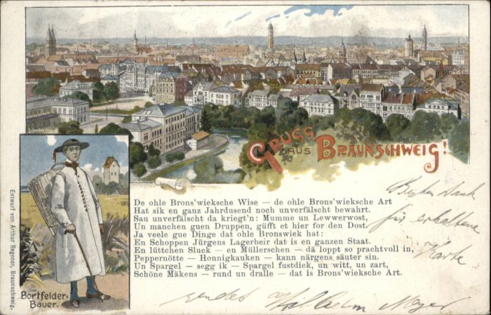 Braunschweig Gedicht Tracht Bortfelder Bauer