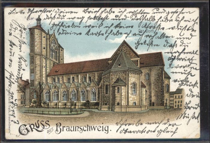Braunschweig Dom Litho