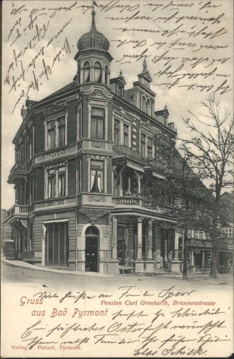 Bad Pyrmont Pension Carl Groskurth Brunnenstrasse