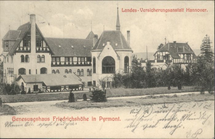 Bad Pyrmont Genesungshaus Friedrichshöhe