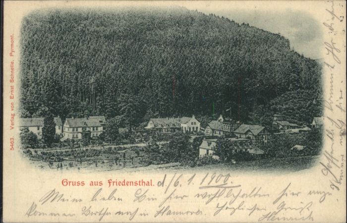 Bad Pyrmont Friedensthal