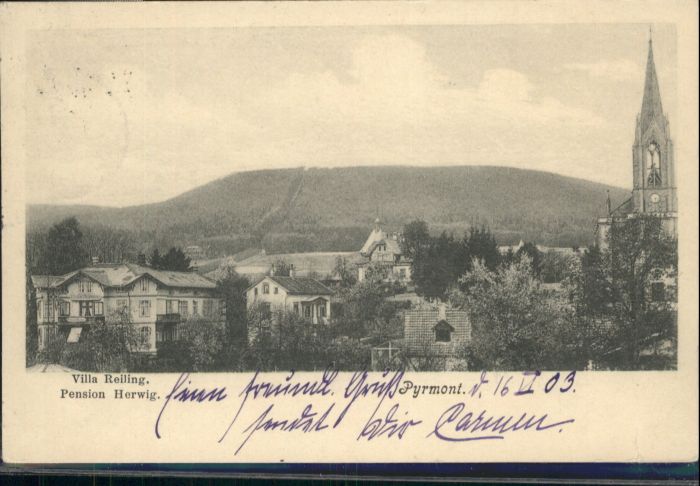 Bad Pyrmont Villa Reiling Pension Herwig