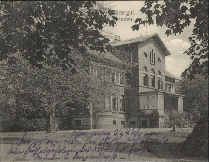 Wolfenbuettel Stempelabschlag] Rittergut Linden