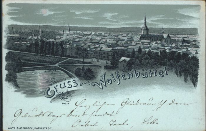 Wolfenbuettel itho Mondscheinkarte