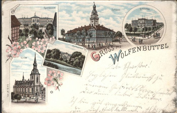 Bibliothek Library Wolfenbüttel Schule Schloss Bibliothek