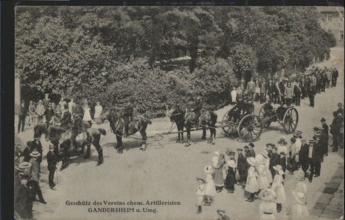 Bad Gandersheim Geschütz des Vereins ehemaliger Artille