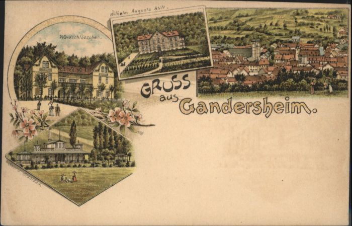 Bad Gandersheim Waldschloss Wilhelm Augusta Stift