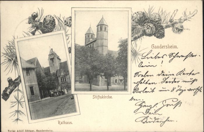 Bad Gandersheim Rathaus Stiftskirche