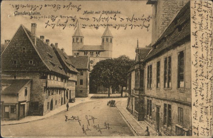 Bad Gandersheim Markt Stiftskirche
