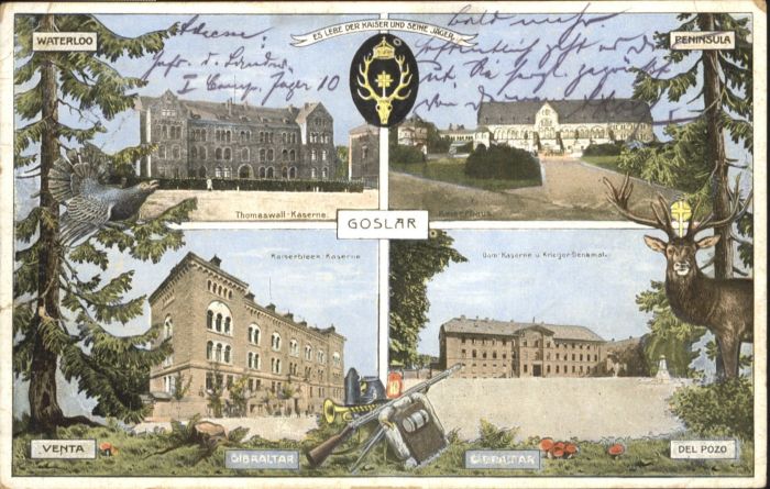 GOSLAR Harz Niedersachsen Waterloo Thomaswall Kaserne Venta Pozo