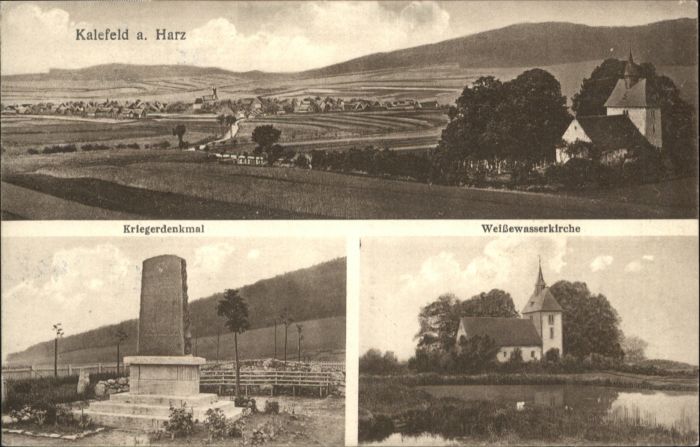 Kalefeld Kriegerdenkmal Weissewasserkirche