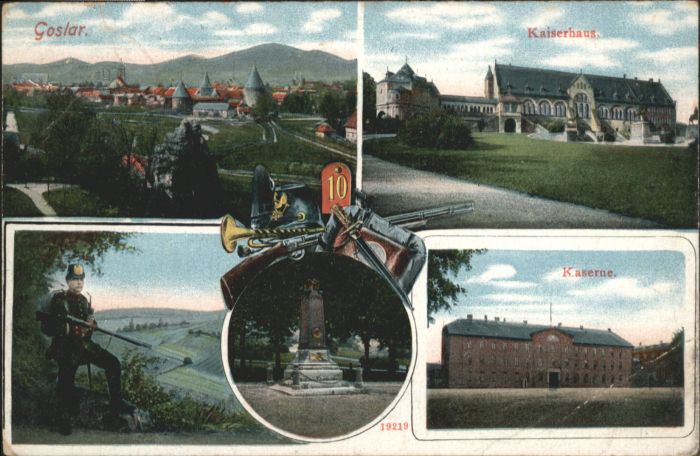 GOSLAR Harz Niedersachsen Kaiserbau Kaserne Soldat