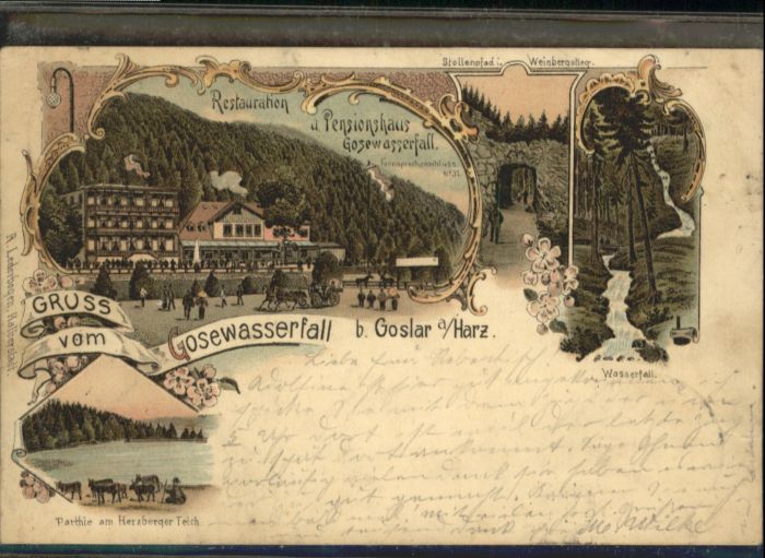 Goslar Restauration Pensionshaus Gosewasserfal