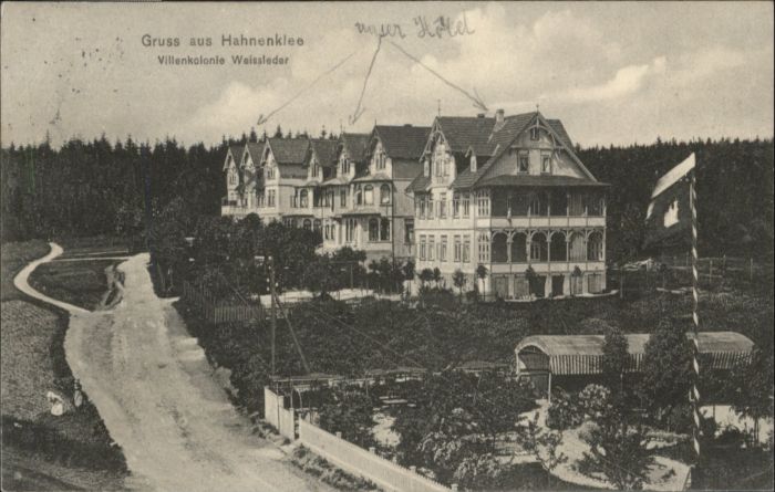 Hahnenklee-Bockswiese Harz Hahnenklee-Bockswiese Villenkolonie Wei