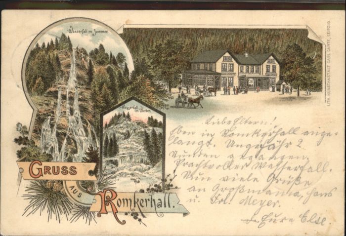 Oker Romkerhall Wasserfall