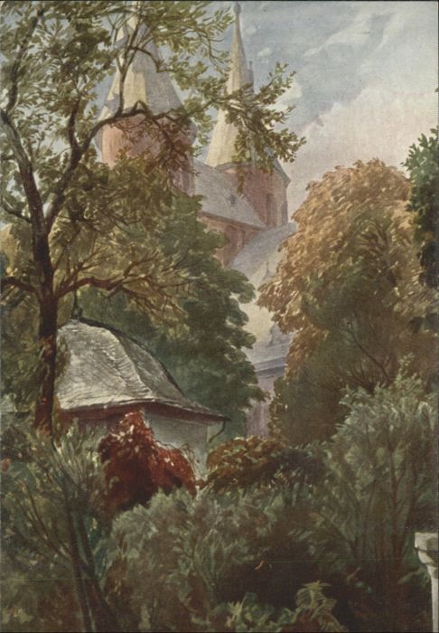 Goslar nach einem Original Aquarell von Prof.