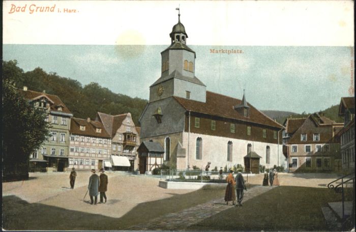 Bad Grund Bad_Grund_Harz Marktplatz