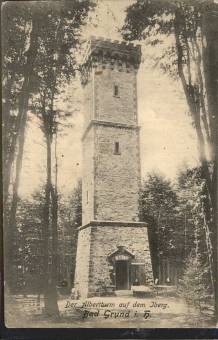 Bad Grund Bad_Grund_Harz Albertturm Iberg