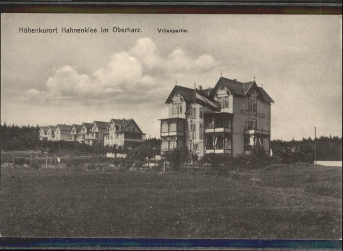 Hahnenklee-Bockswiese Harz Hahnenklee-Bockswiese Villenviertel