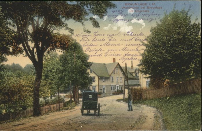 Braunlage Harz Waldmühle