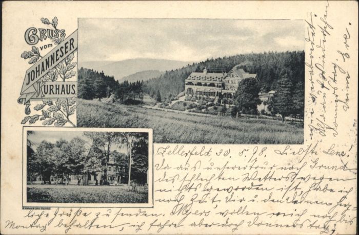 Clausthal-Zellerfeld [Stempelabschlag] Johanneser Kurhaus