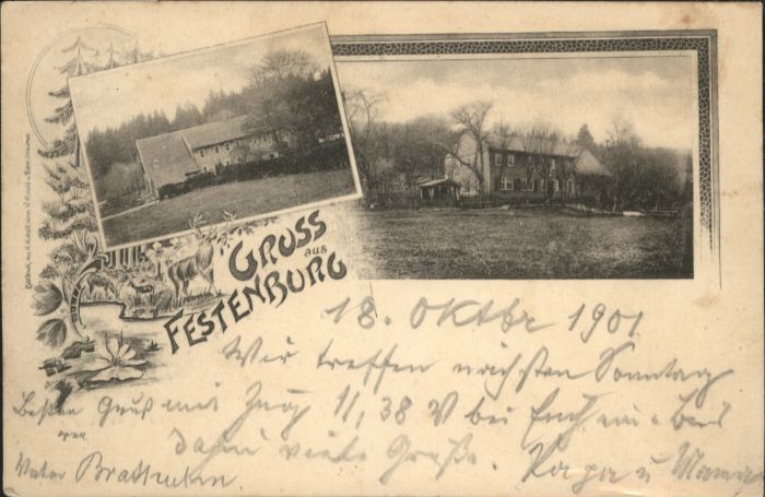 Clausthal-Zellerfeld [Stempelabschlag] Festenburg