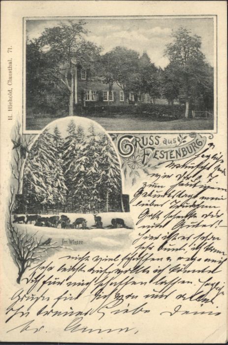 Clausthal-Zellerfeld [Stempelabschlag] Festenburg